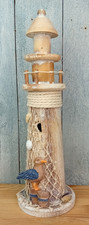 Deko Holz Leuchtturm im