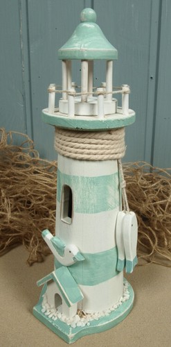 Deko leuchtturm mit haus höhe - leuchtturm,