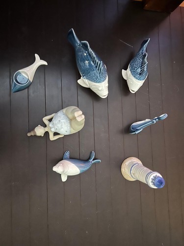 Maritimes deko set - deko-set:, fische