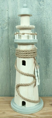 Deko holz leuchtturm antik - holz,