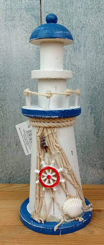 Deko holz leuchtturm - holz,