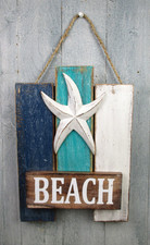 Maritime Wanddeko aus Holz