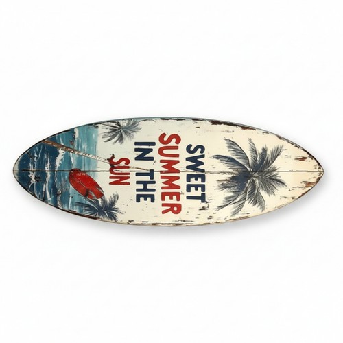 Surfbrettförmige wanddeko - surfbrettförmige,