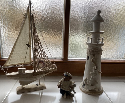 Sommer deko maritim leuchtturm - deko,