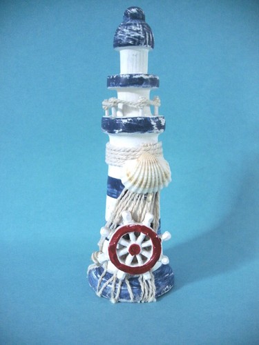 Leuchtturm maritim klein - , holz